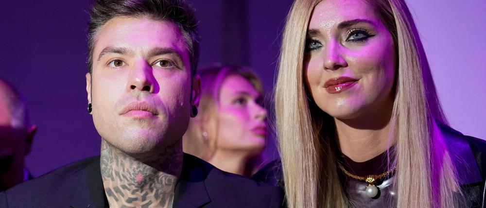 Ein Bild aus besseren Tagen: Chiara Ferragni und Fedez sind nun geschieden. (Archivbild)