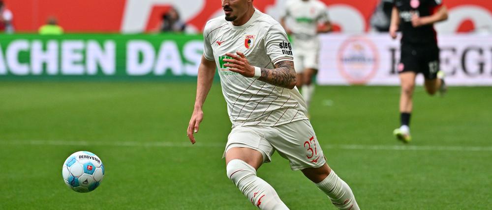 In Augsburg kam Berisha nicht viel zum Zug.