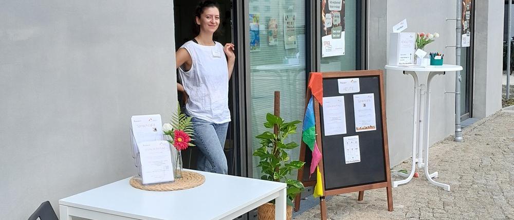 Sabine Maria Voltz, Leiterin des Nachbarschaftstreffs Foto: SOPHIA