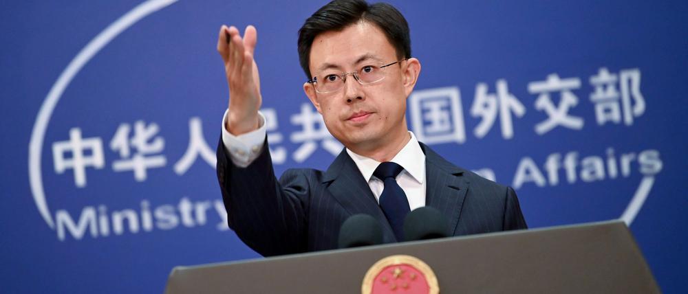 Chinas Außenamtssprecher erklärte, den genauen Sachverhalt im Microsoft-Fall nicht zu kennen.