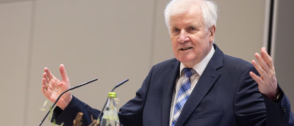 Verleihung der Ehrendoktorwürde der Medizinischen Fakultät der Universität Augsburg an Bayerns Ministerpräsident a.D. Horst Seehofer (CSU)