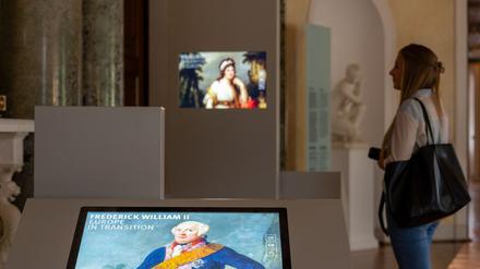 Die Räume im Südflügel wurden multimedial ausgestattet.
