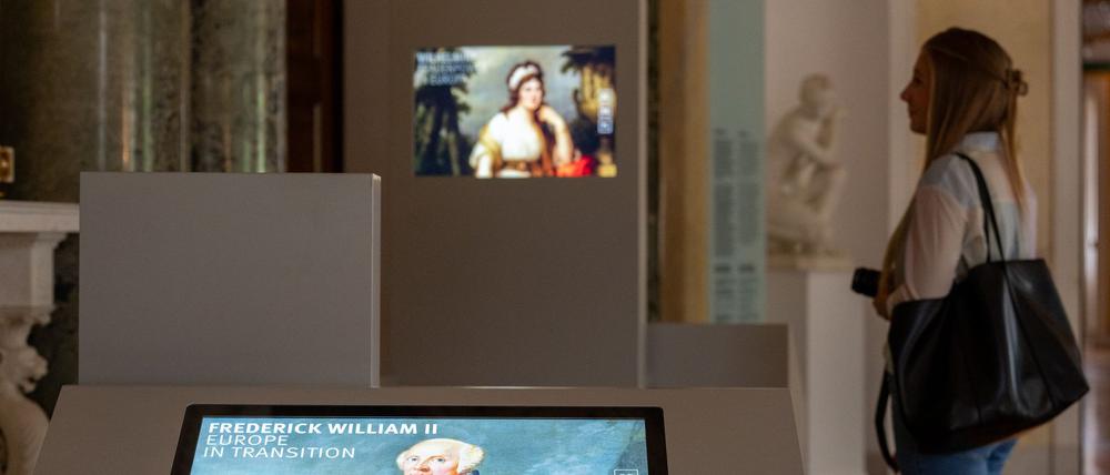 Die Räume im Südflügel wurden multimedial ausgestattet.