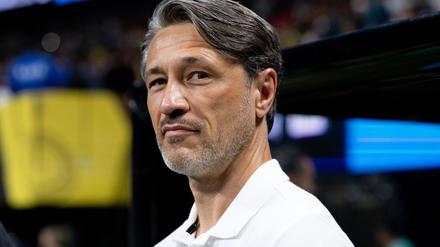 Trainer Niko Kovac blickt vor dem Trainingsauftakt zuversichtlich auf die neue Saison
