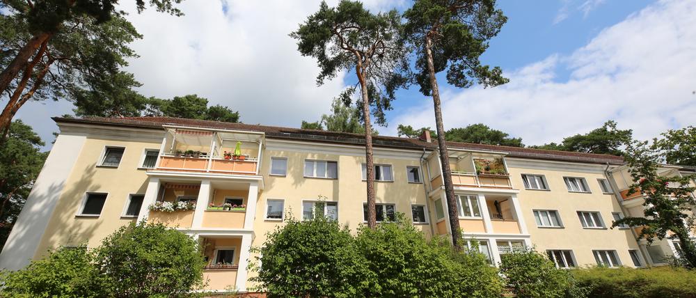 Die Genossenschaft „Karl Marx“ will unter anderem in diesem Haus in Babelsberg Wohnungen verkaufen.