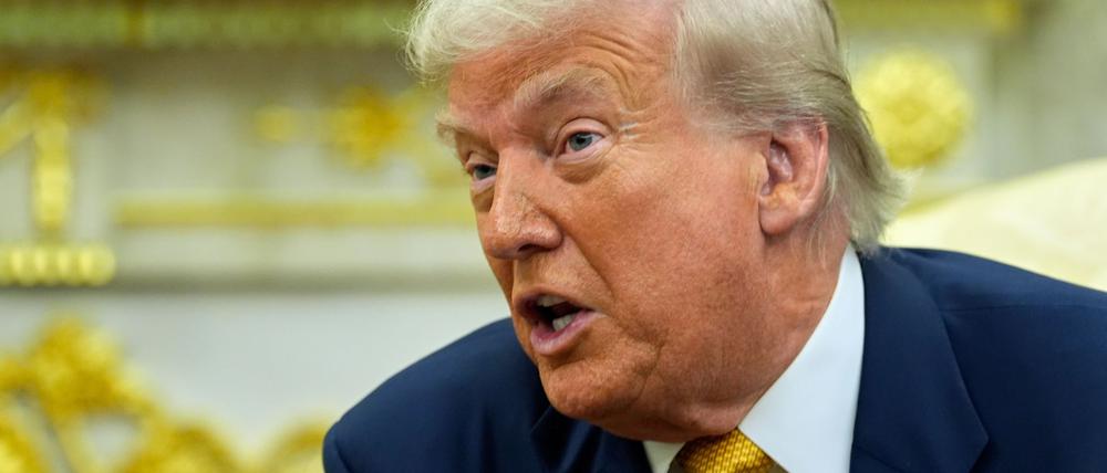 Trump stichelt schon länger gegen den früheren US-Präsidenten Obama.