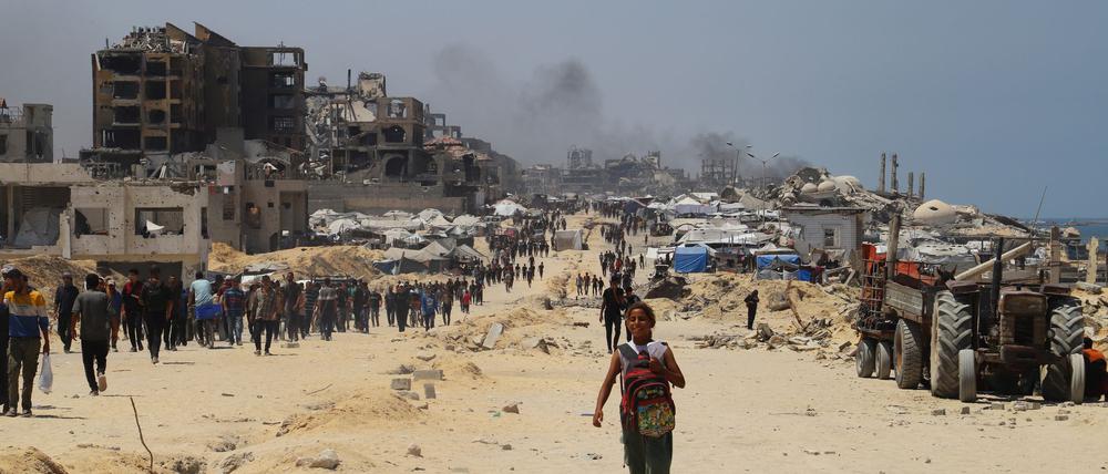 Israel und die Hamas verhandeln indirekt über eine Waffenruhe. (Archivfoto)