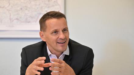 Clemens Viehrig tritt für die CDU in Potsdam als Oberbürgermeisterkandidat an. 