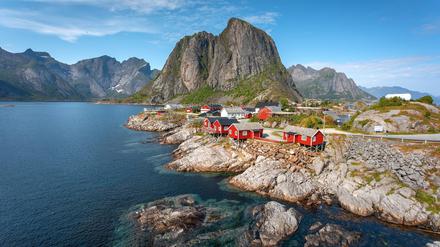 Es gibt viele Gründe für den Norden, die Landschaft der Lofoten ist einer.