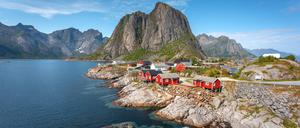 Es gibt viele Gründe für den Norden, die Landschaft der Lofoten ist einer.
