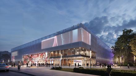 Die neue Kongresshalle soll Halle 9 ersetzen. 