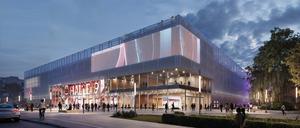 Die neue Kongresshalle soll Halle 9 ersetzen. 