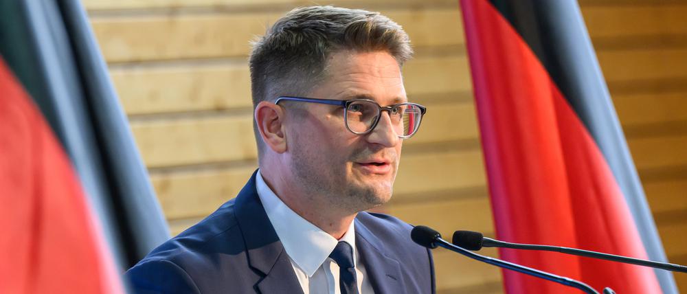 René Springer, Landesvorsitzender der Brandenburger AfD