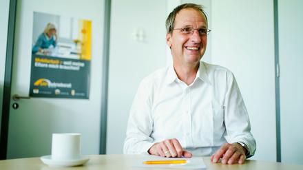 Betriebsratschef Eberhard Schick von SAP zu den Sparplänen des Konzerns. (Archivbild)