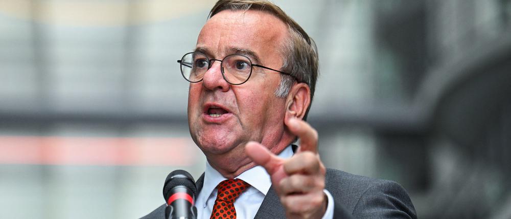 Verteidigungsminister Boris Pistorius (SPD).