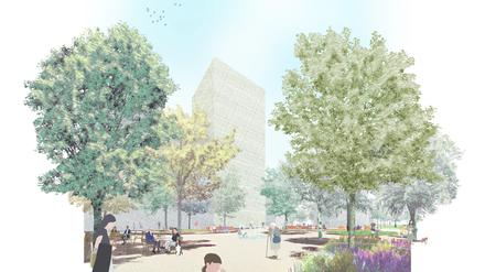 Zukunftsvision: So soll der neue Stadtplatz einmal aussehen.
