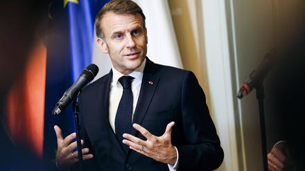 Der französische Präsident Emmanuel Macron.