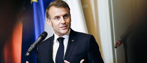 Der französische Präsident Emmanuel Macron.