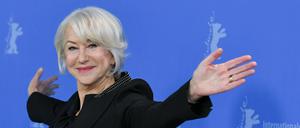 Helen Mirren auf der Berlinale 2020, als ihr der Goldene Ehrenbär fürs Lebenswerk verliehen wird. 