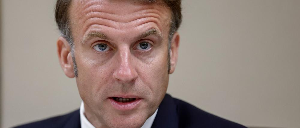 Schon länger hat der französische Präsident Emmanuel Macron sich zu einer Anerkennung von Palästina als Staat bereit gezeigt.
