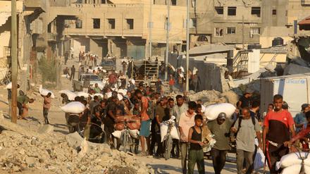 Wie es mit den Bemühungen um eine Waffenruhe in Gaza weitergeht, ist ungewiss. 