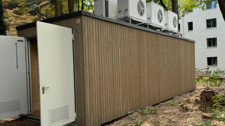 Der Heizcontainer der Stiebel Eltron-Tochter Tecalor.