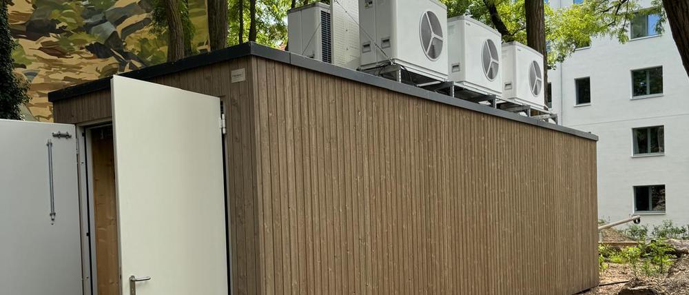 Der Heizcontainer der Stiebel Eltron-Tochter Tecalor.