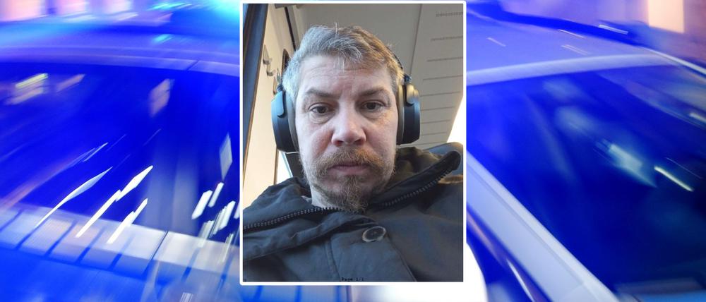 Mit diesem Bild sucht die Polizei den Vermissten 45-Jährigen.