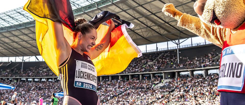 Gina Lückenkemper ist auch in diesem Jahr wieder beim Istaf dabei.