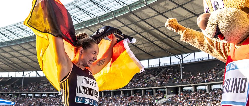 Gina Lückenkemper ist auch in diesem Jahr wieder beim Istaf dabei.