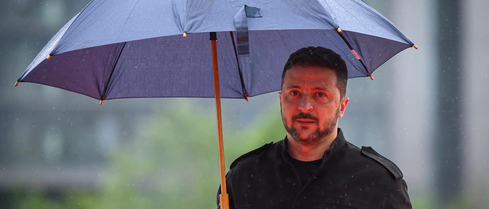 Hat den Widerstand seines eigenen Volks unterschätzt: Der ukrainische Präsident Wolodymyr Selenskyj.