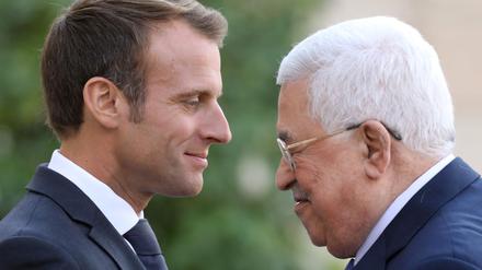 Der französische Präsident Emmanuel Macron will Palästina als Staat anerkennen und hat dazu einen Brief an den Palästinenserpräsidenten Mahmud Abbas veröffentlicht.