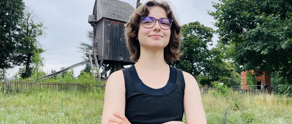 Zoe Atris, Berlins jüngste Abiturientin aus Berlin-Gatow. 