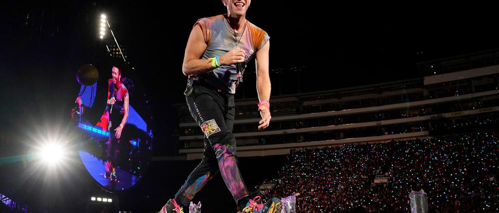 „Entweder haben sie eine Affäre, oder sie sind einfach sehr schüchtern“, kommentierte Frontmann Chris Martin die Szene. (Archivbild)