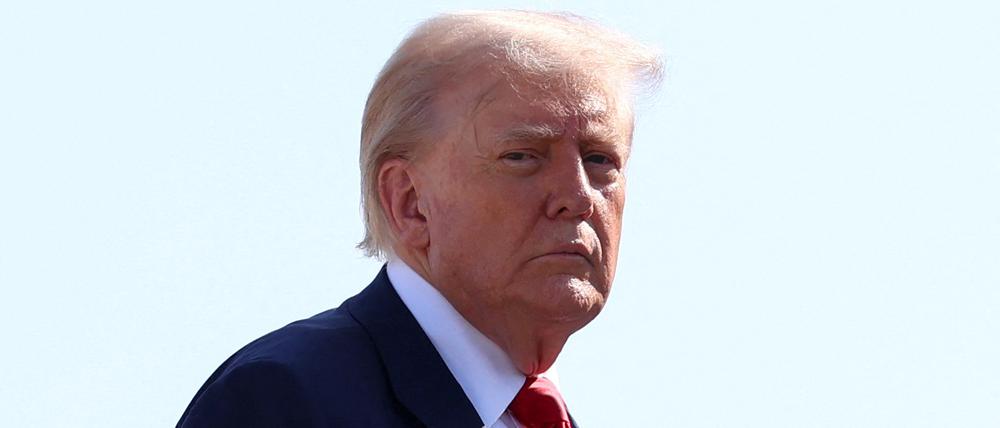 Donald Trump ist US-Präsident.
