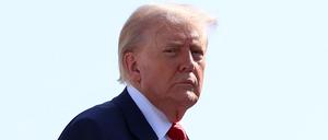 Donald Trump ist US-Präsident.