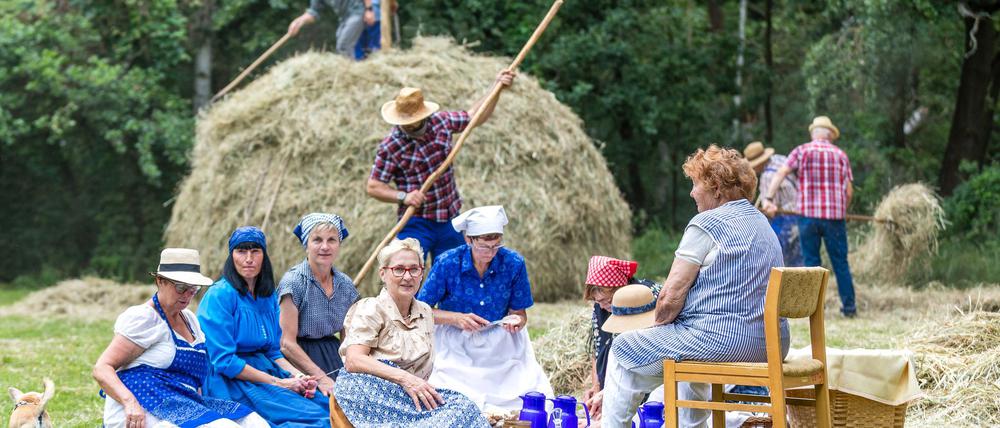 Jedes Jahr findet in Alt Zauche das Heuschoberfest statt.