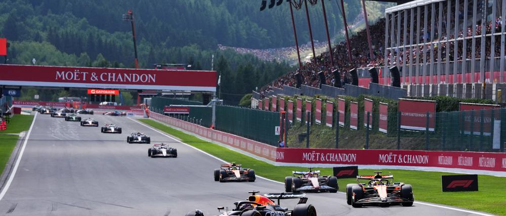 Max Verstappen hängte die Konkurrenz im Sprint ab.