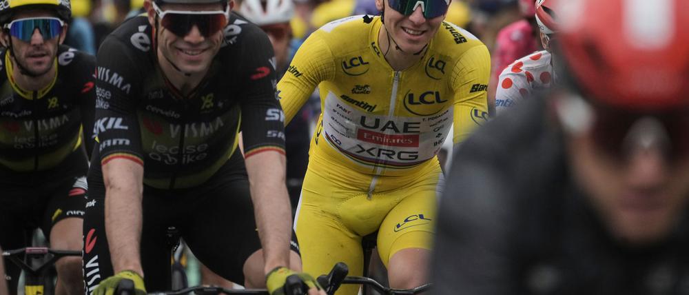 Tadej Pogacar hat seinen vierten Triumph bei der Tour de France so gut wie sicher.