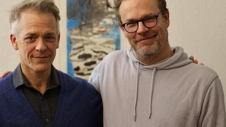 Alban Gerhardt und Mathias Hinke (rechts), die künstlerischen Leiter des Berliner Jugendorchestertreffens „Young Euro Classic“.