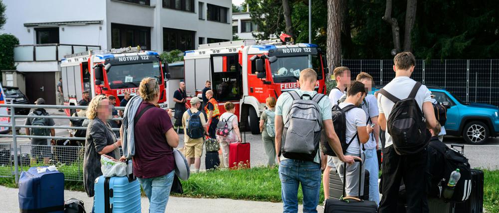 Das Problem sei der Zug gewesen, teilte ein Sprecher der österreichischen Bahnen ÖBB mit.