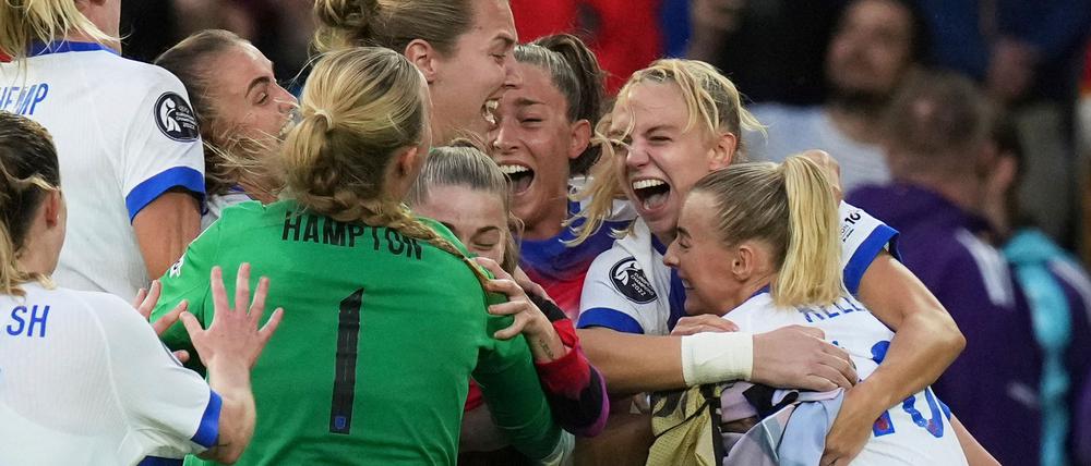 England feiert den EM-Titel.