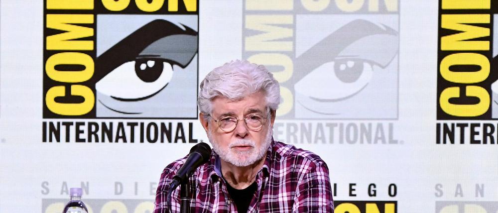 „Star Wars“-Schöpfer George Lucas wird als Museums-Gründer gefeiert. 