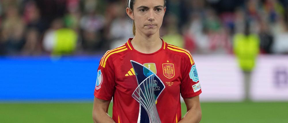 Kein Trost für Aitana Bonmatí: Auszeichnung als beste Spielerin des Turniers. 