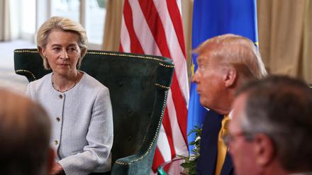 EU-Kommissionspräsidentin Ursula von der Leyen wird bei den Friedensverhandlungen mit Russland nicht mitreden können.