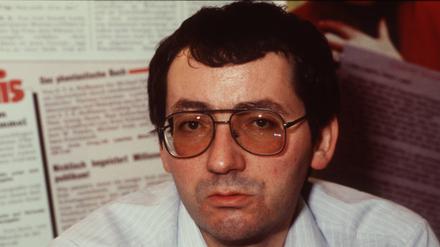 Der Schriftsteller Jörg Fauser 