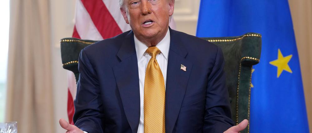 Der Handelsdeal zwischen den USA und der EU wurde in Deutschland eher verhalten aufgenommen.