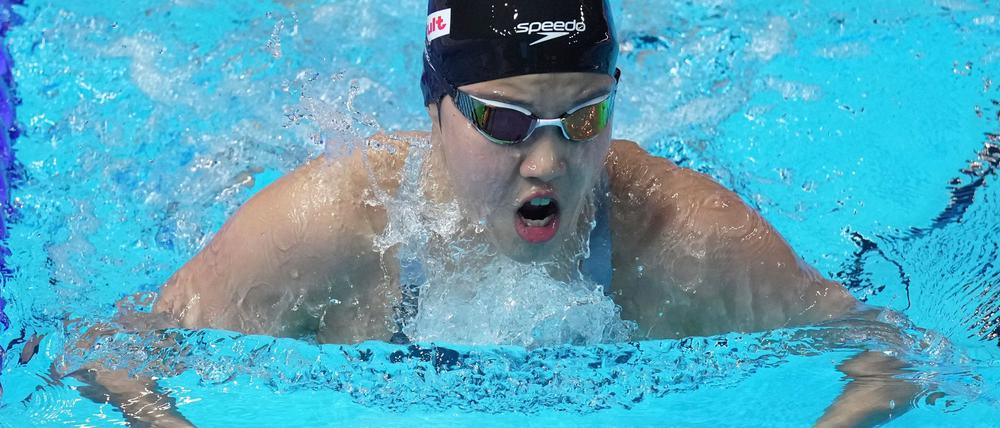 Erst zwölf und trotzdem schon bei der WM: Yu Zidi.