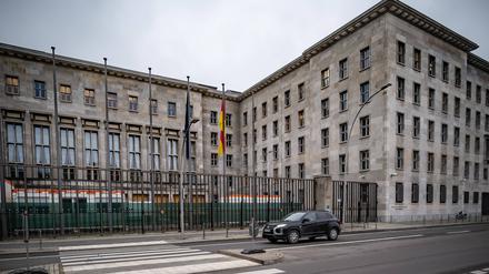 Nazi-Bau: das Bundesministerium der Finanzen in der Wilhelmstraße in Berlin-Mitte