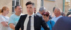 Martin Sellner Anfang Juli in Chemnitz